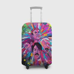 Чехол для чемодана 3D Red Hot Chili Peppers 1