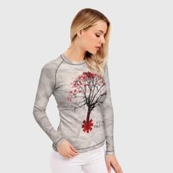 Женский рашгард 3D Red Hot Chili Peppers 4 - фото 2