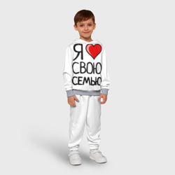 Детский костюм с толстовкой 3D Family Look - фото 2