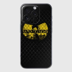Чехол для iPhone 16 Pro Max силиконовый с защитой камеры Wu-Tang Clan