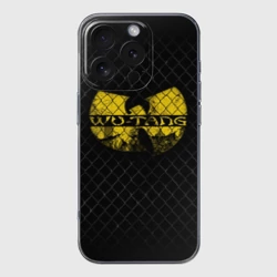 Чехол для iPhone 16 Pro силиконовый с защитой камеры Wu-Tang Clan