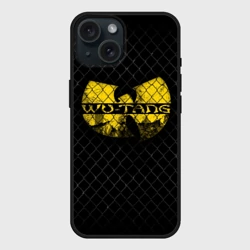 Чехол силиконовый для Apple iPhone 15 матовый Wu-Tang Clan