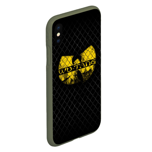 Чехол для iPhone XS Max матовый Wu-Tang Clan, цвет темно-зеленый - фото 3