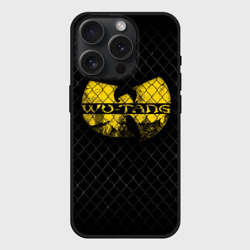 Чехол силиконовый для Apple iPhone 15 Pro матовый Wu-Tang Clan