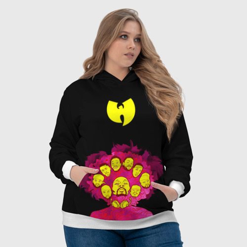 Женская толстовка 3D Wu-Tang Clan, цвет 3D печать - фото 6