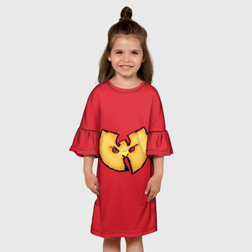 Детское платье 3D Wu-tang Clan, цвет 3D печать - фото 4