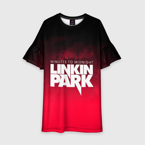 Детское платье 3D Linkin Park, цвет 3D печать