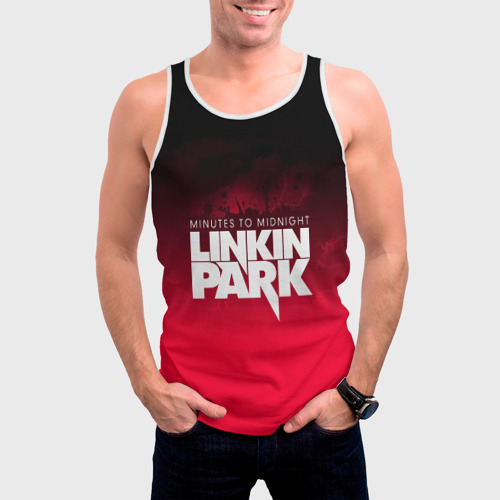 Мужская майка 3D Linkin Park, цвет 3D печать - фото 3