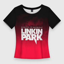 Женская футболка 3D Slim Linkin Park