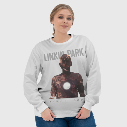 Женский свитшот 3D Linkin Park, цвет 3D печать - фото 6