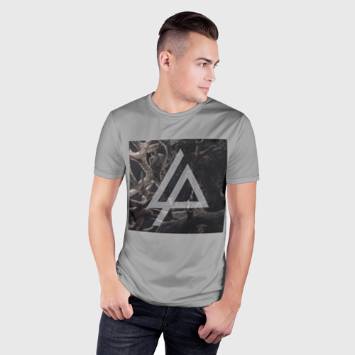 Мужская футболка 3D Slim Linkin Park, цвет 3D печать - фото 3