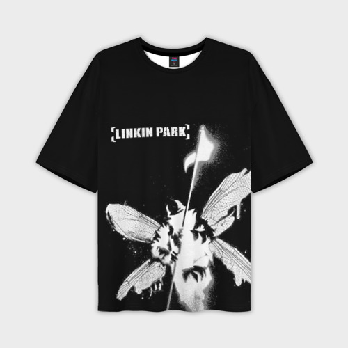 Мужская футболка oversize 3D Linkin Park, цвет 3D печать