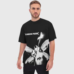 Мужская футболка oversize 3D Linkin Park - фото 2