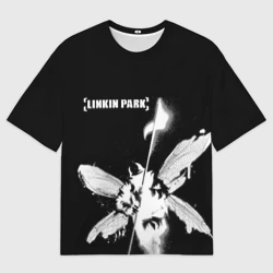 Мужская футболка oversize 3D Linkin Park