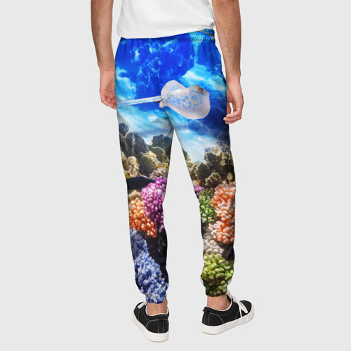 Мужские брюки 3D Море 1, цвет 3D печать - фото 5
