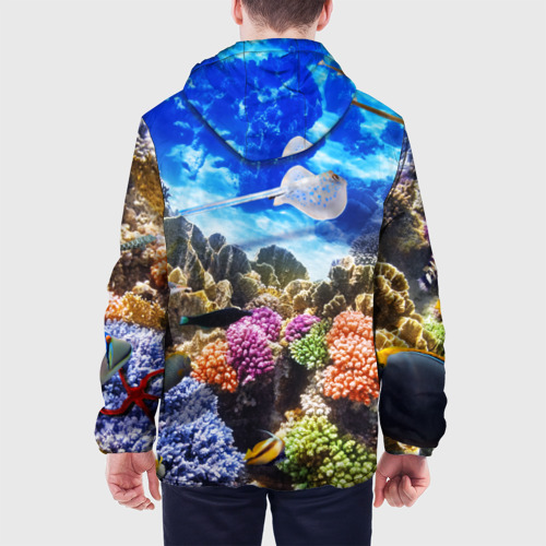 Мужская куртка 3D Море 1, цвет 3D печать - фото 5