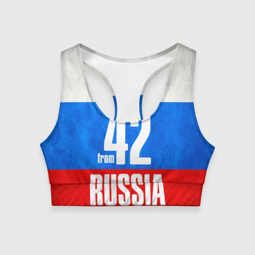 Женский Спортивный топ Russia (from 42)