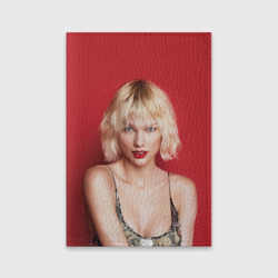 Обложка для паспорта матовая кожа Taylor Swift