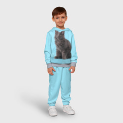 Детский костюм с толстовкой 3D Кот мейн кун - фото 2