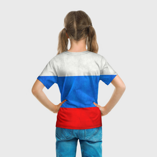 Детская футболка 3D Russia (from 56), цвет 3D печать - фото 6
