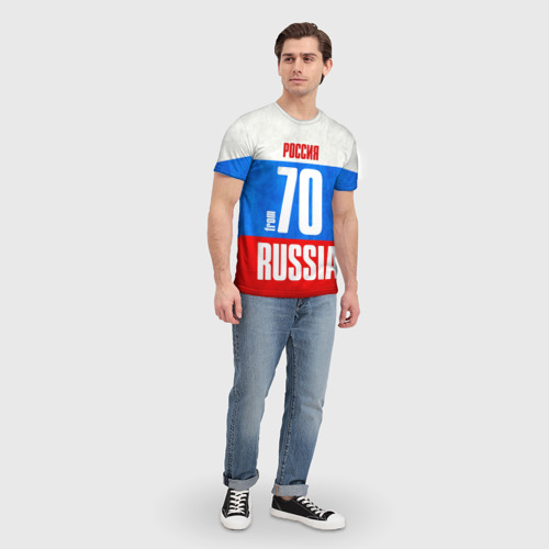 Мужская футболка 3D Russia (from 70), цвет 3D печать - фото 5