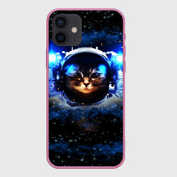 Чехол для iPhone 12 Mini Кот космонавт