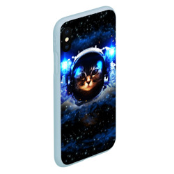 Чехол для iPhone XS Max матовый Кот космонавт - фото 2