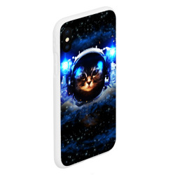 Чехол для iPhone XS Max матовый Кот космонавт - фото 2