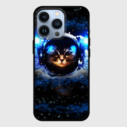 Чехол для iPhone 13 Pro Кот космонавт
