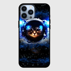 Чехол для iPhone 13 Pro Max Кот космонавт