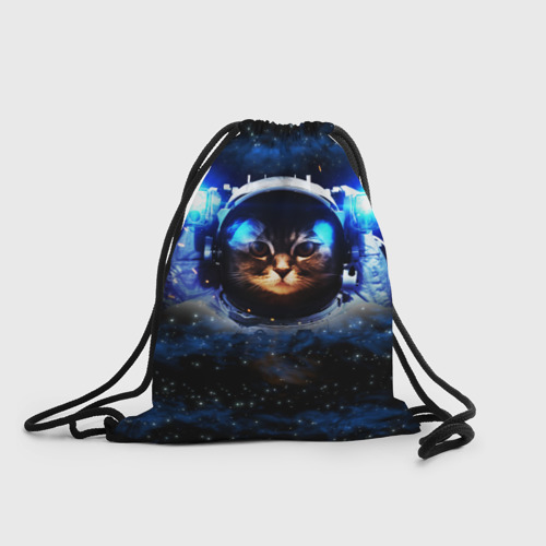 Рюкзак-мешок 3D Кот космонавт