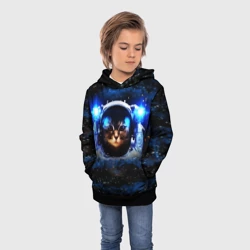 Детская толстовка 3D Кот космонавт - фото 2