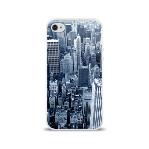 Чехол для Apple iPhone 4/4S силиконовый глянцевый New York Фото 01 Чехол для Apple iPhone 4/4S силиконовый глянцевый New York Фото 01