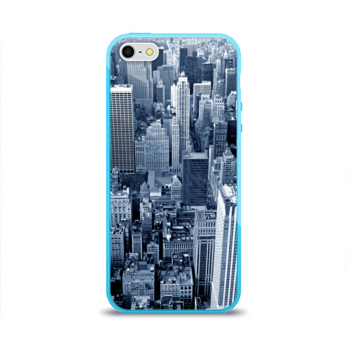 Чехол для Apple iPhone 5/5S силиконовый глянцевый New York Фото 01 Чехол для Apple iPhone 5/5S силиконовый глянцевый New York Фото 01