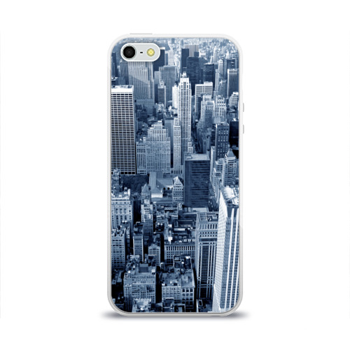Чехол для Apple iPhone 5/5S силиконовый глянцевый New York Фото 01 Чехол для Apple iPhone 5/5S силиконовый глянцевый New York Фото 01