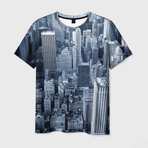 Мужская футболка 3D New York Фото 01 Мужская футболка 3D New York Фото 01