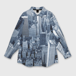 Мужская рубашка oversize 3D New York