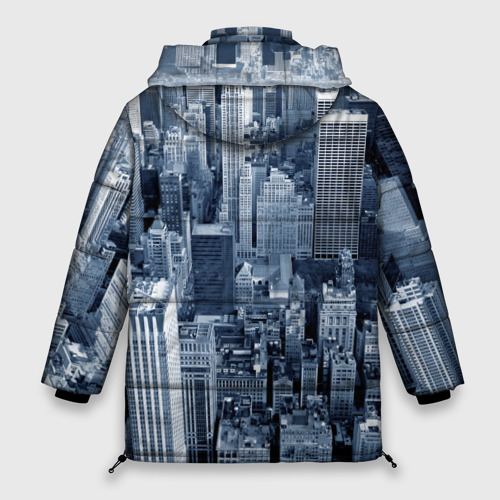 Женская зимняя куртка Oversize New York, цвет светло-серый - фото 2