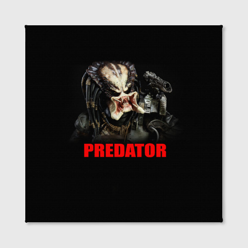 Холст квадратный Predator, цвет 3D печать - фото 2