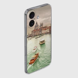 Чехол для iPhone 16 силиконовый с защитой камеры Венеция - фото 2