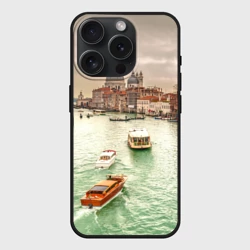 Чехол силиконовый для Apple iPhone 15 Pro матовый Венеция