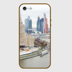 Чехол для iPhone 5/5S матовый Москва-Сити