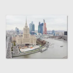 Холст прямоугольный Москва-Сити - фото 2