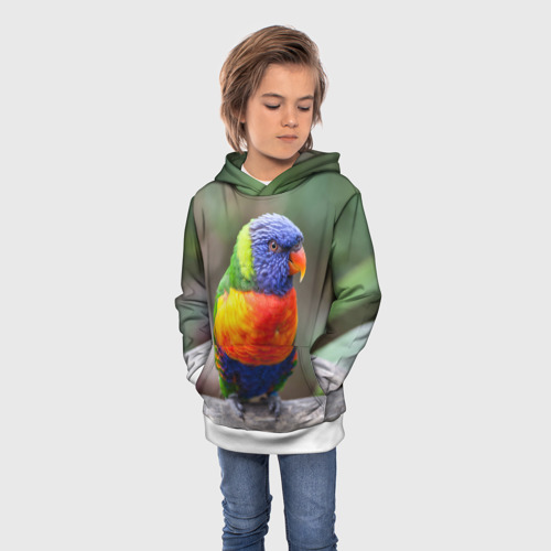 Детская толстовка 3D Попугай - фото 3