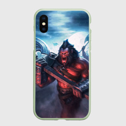 Чехол для iPhone XS Max матовый Axe