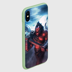 Чехол для iPhone XS Max матовый Axe - фото 2