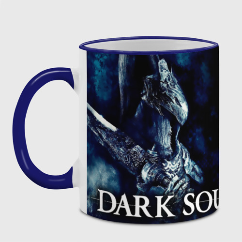 Кружка с полной запечаткой Dark Souls, цвет Кант синий - фото 2