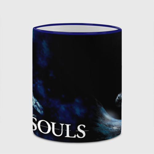 Кружка с полной запечаткой Dark Souls, цвет Кант синий - фото 4