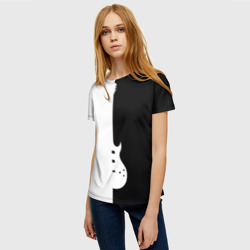 Женская футболка 3D Rock - фото 2