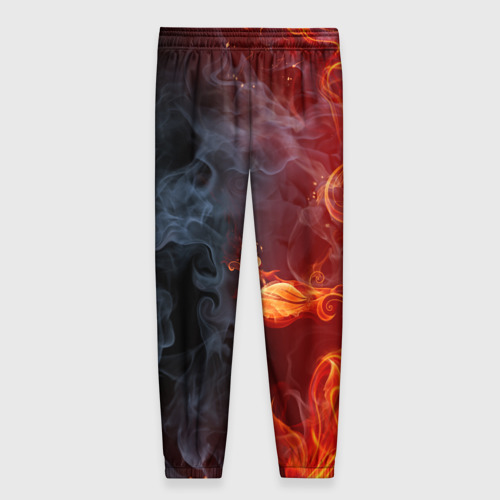 Женские брюки 3D Стихия огня, цвет 3D печать - фото 2